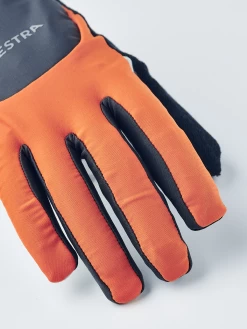 Hestra Sprint Long 5-finger - Orange/Dark Grey -Hestra Store 1018 b7a50692fb 3001320 510370 4 original