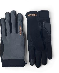 Hestra Bike Guard Long 5-finger - Charcoal