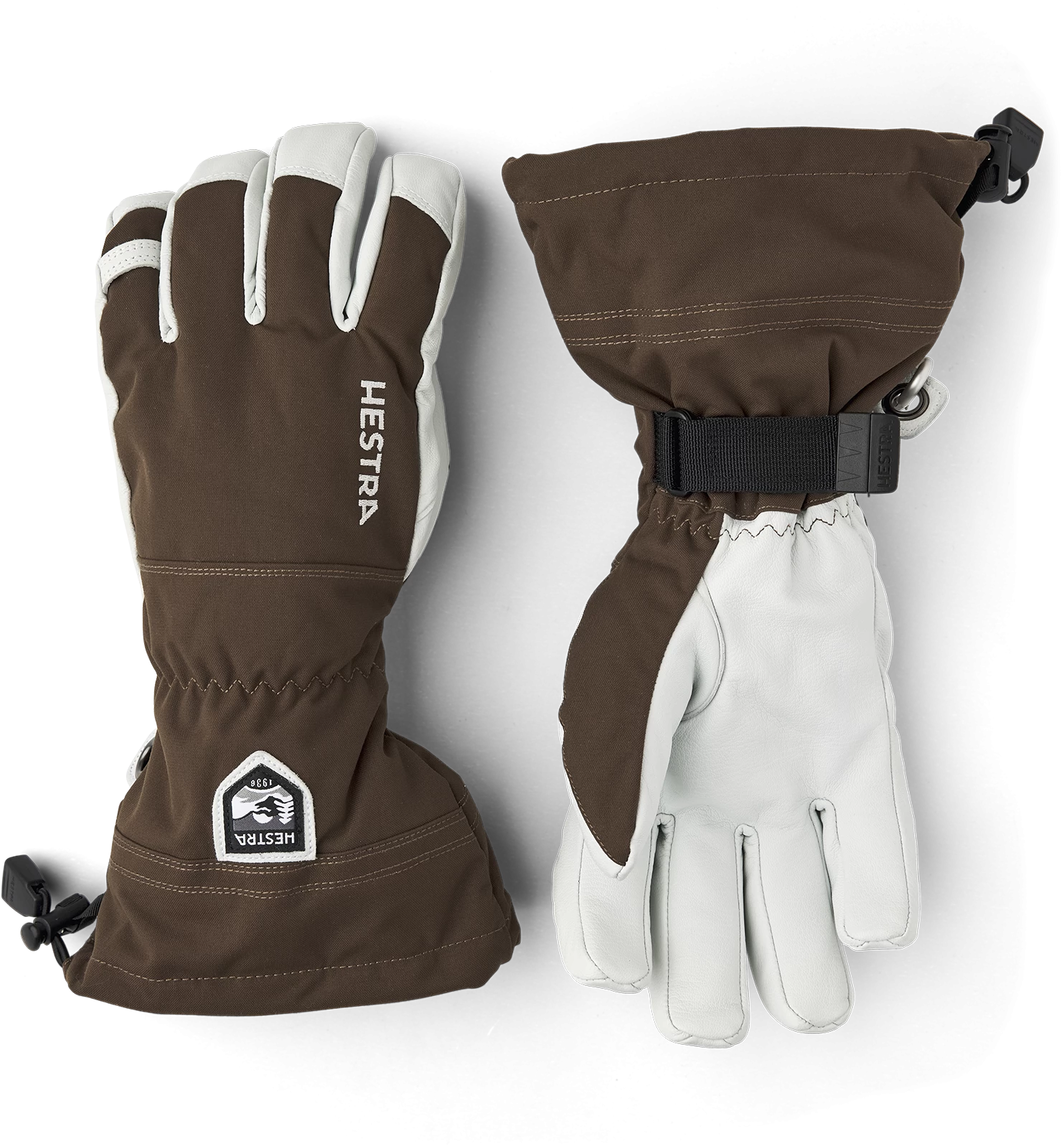 Hestra Army Leather Heli Ski 5-finger - Espresso 3 Hestra Army Leather Heli Ski 5-finger - Espresso
