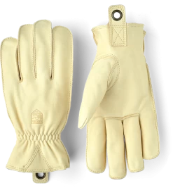 Hestra Ecocuir Unlined 5-finger - Natural Brown