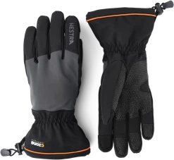 Hestra CZone Contact Gauntlet 5-finger - Black/Dark Grey