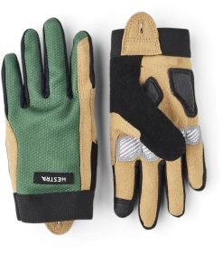 Hestra Bike Guard Jr. Long 5-finger - Olive
