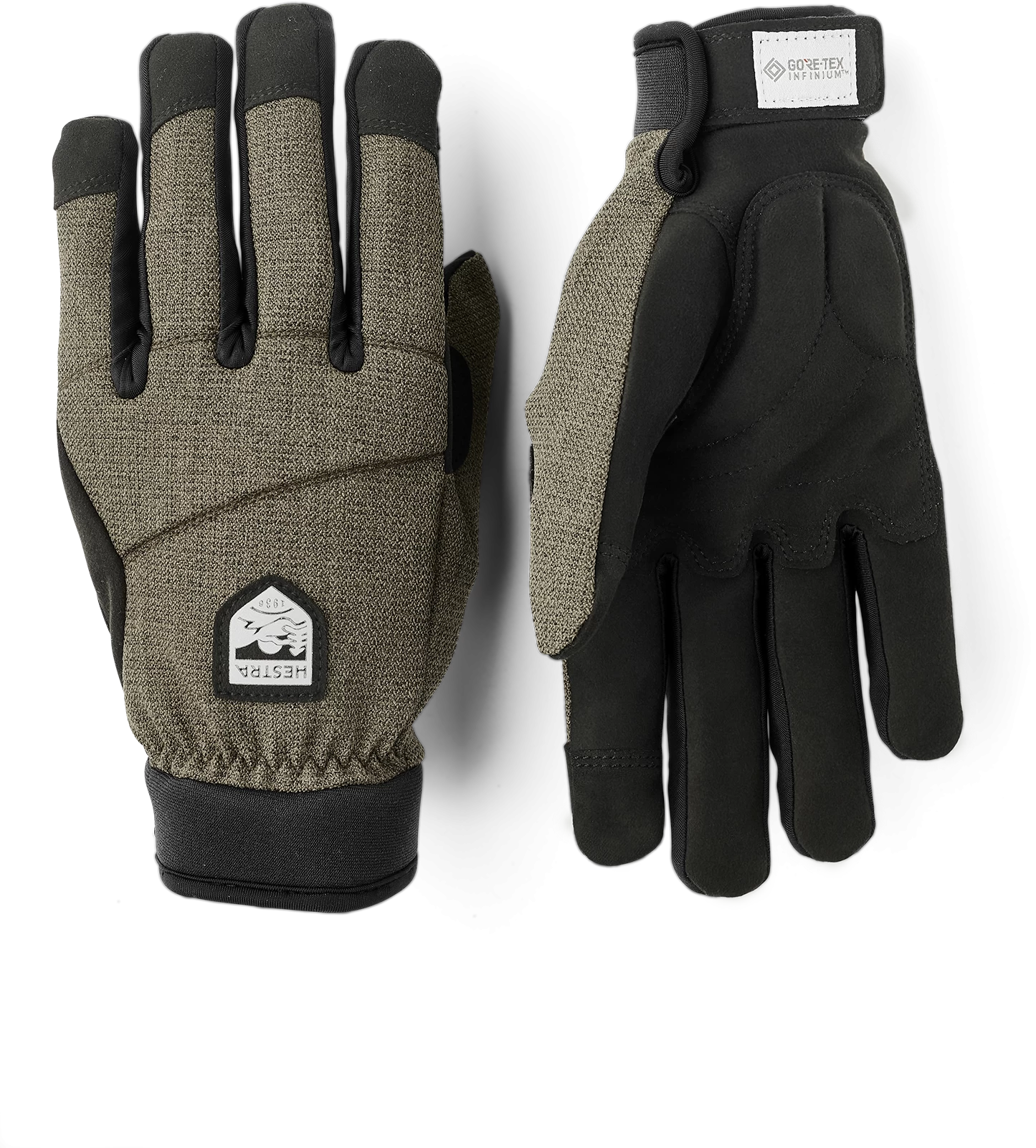 Hestra Bike Infinium BC 5-finger - Olive 3 Hestra Bike Infinium BC 5-finger - Olive