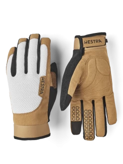 Hestra Bike Long Sr 5-finger - White