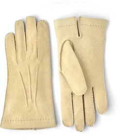 Hestra Chamois Handsewn Unlined - Natural Yellow