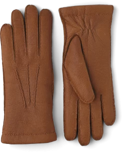 Hestra Peccary Handsewn Lambskin Lining - Cork