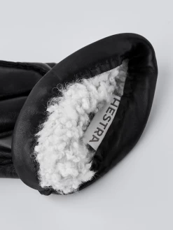 Hestra Hairsheep Handsewn Lambskin Lined - Black -Hestra Store 343 e19f6f18a2 11820 100 3 original