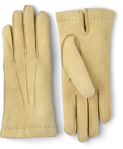 Hestra Chamois Handsewn Cashmere - Natural Yellow