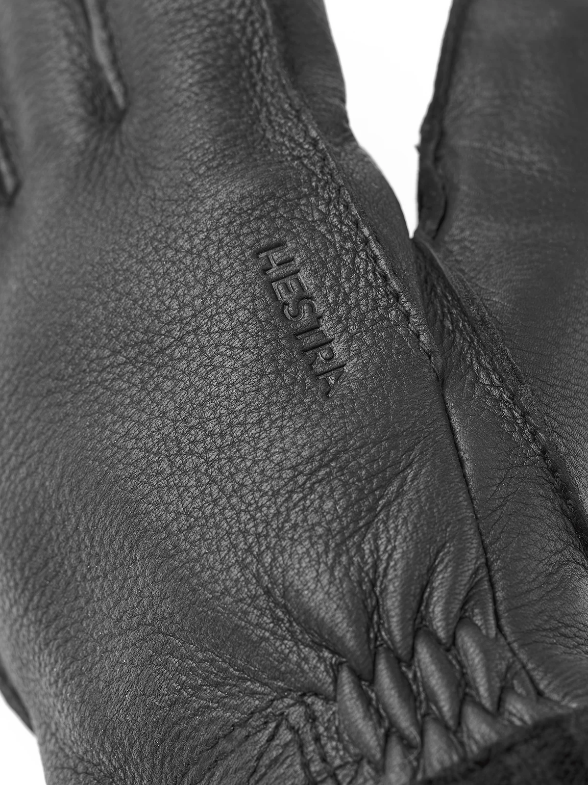 Hestra Deerskin Primaloft Rib - Black 4 Hestra Deerskin Primaloft Rib - Black - Image 2