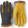Hestra Deerskin Wool Tricot - Charcoal & Natural Yellow -Hestra Store 398 1176a19ea9 20450 7807100 4 original