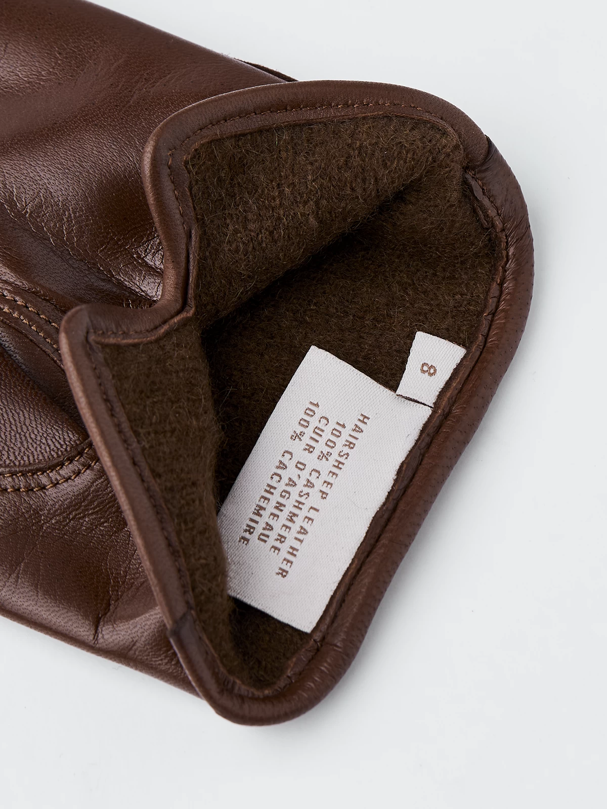 Hestra Hairsheep Piqué Cashmere 1½ Bt - Chestnut 5 Hestra Hairsheep Piqué Cashmere 1½ Bt - Chestnut - Image 3