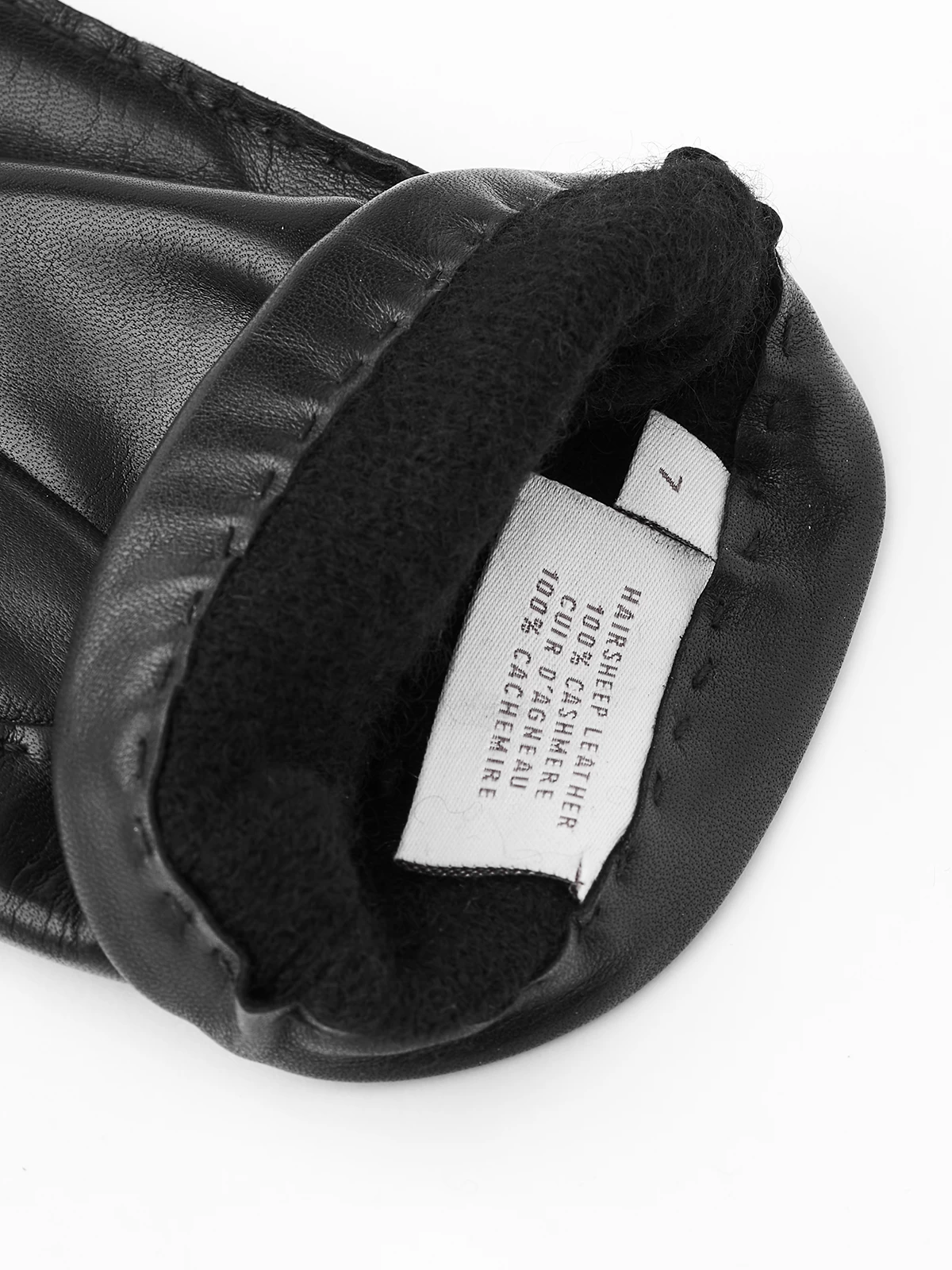 Hestra Hairsheep 1¾ Bt Handsewn Cashmere Men´s - Black 6 Hestra Hairsheep 1¾ Bt Handsewn Cashmere Men´s - Black - Image 4