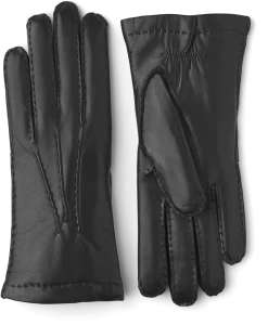 Hestra Hairsheep 1¾ Bt Handsewn Cashmere Long Fingers - Black