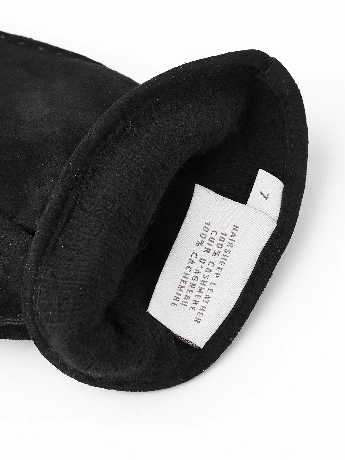 Hestra Winston Suede - Black 6 Hestra Winston Suede - Black - Image 4