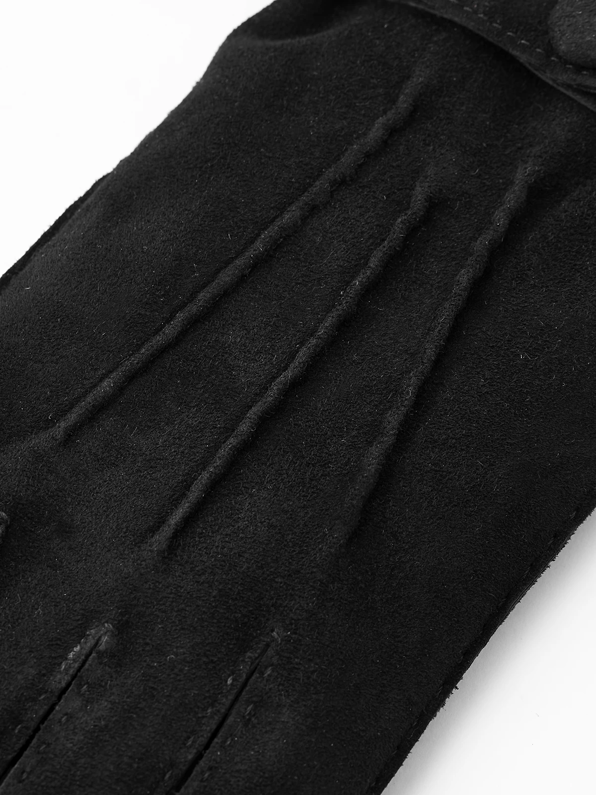 Hestra Winston Suede - Black 4 Hestra Winston Suede - Black - Image 2