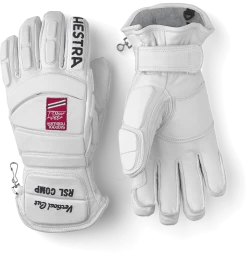 Hestra RSL Comp Vertical Cut D3O Impact 5-finger - Medium Blue