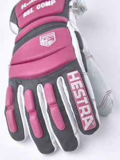 Hestra RSL Comp Vertical Cut 5-finger - Offwhite & Cerice -Hestra Store 448 fff99cc9e5 30130 020920 5 original