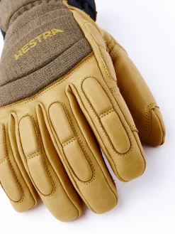 Hestra Vertical Cut CZone - 5 Finger - Olive & Tan -Hestra Store 454 1805621951 30190 870701 3 original