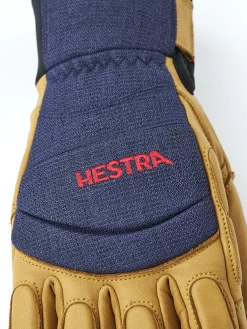 Hestra Vertical Cut CZone 5-finger - Navy & Tan -Hestra Store 454 1819c0e62f 30190 280701 3 original