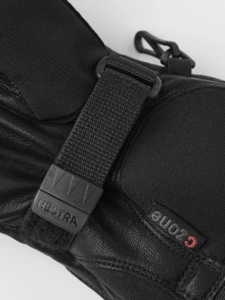 Hestra Army Leather Soft Shell Short 5-finger - Black -Hestra Store 461 55ea8cf2dd 30350 100100 6 original