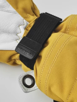 Hestra Army Leather Heli Ski Jr. Mitt - Mustard -Hestra Store 472 5fdbf59755 30561 460 6 original