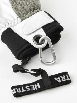 Hestra Army Leather Patrol Female Mitt - Light Grey -Hestra Store 477 d044af60c0 30581 320 5 original