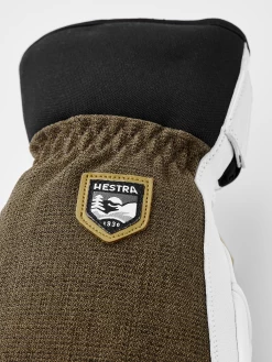 Hestra Army Leather Patrol 3-finger - Olive -Hestra Store 480 a8babce781 30592 870 4 original