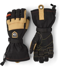 Hestra Ergo Grip CZone Tactility Long 5-finger - Black