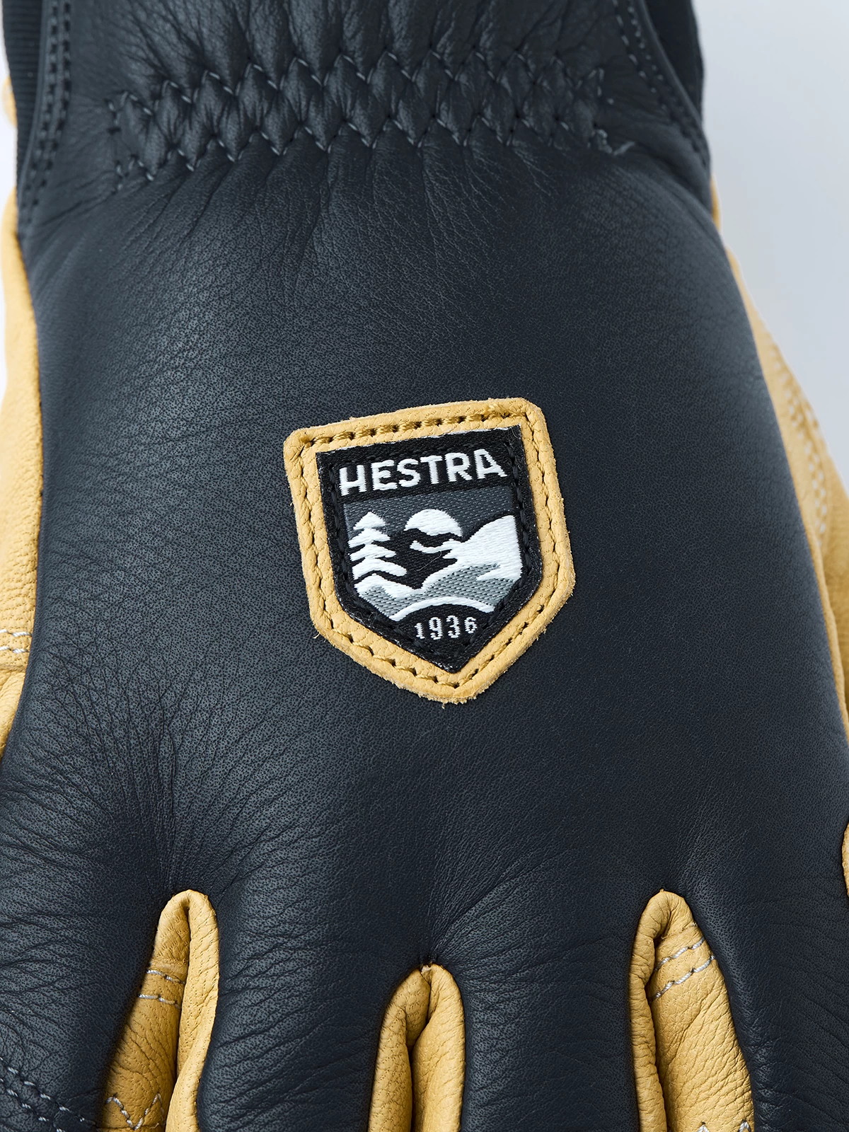 Hestra Ergo Grip Incline 5-finger - Grey & Natural Brown 5 Hestra Ergo Grip Incline 5-finger - Grey & Natural Brown - Image 3