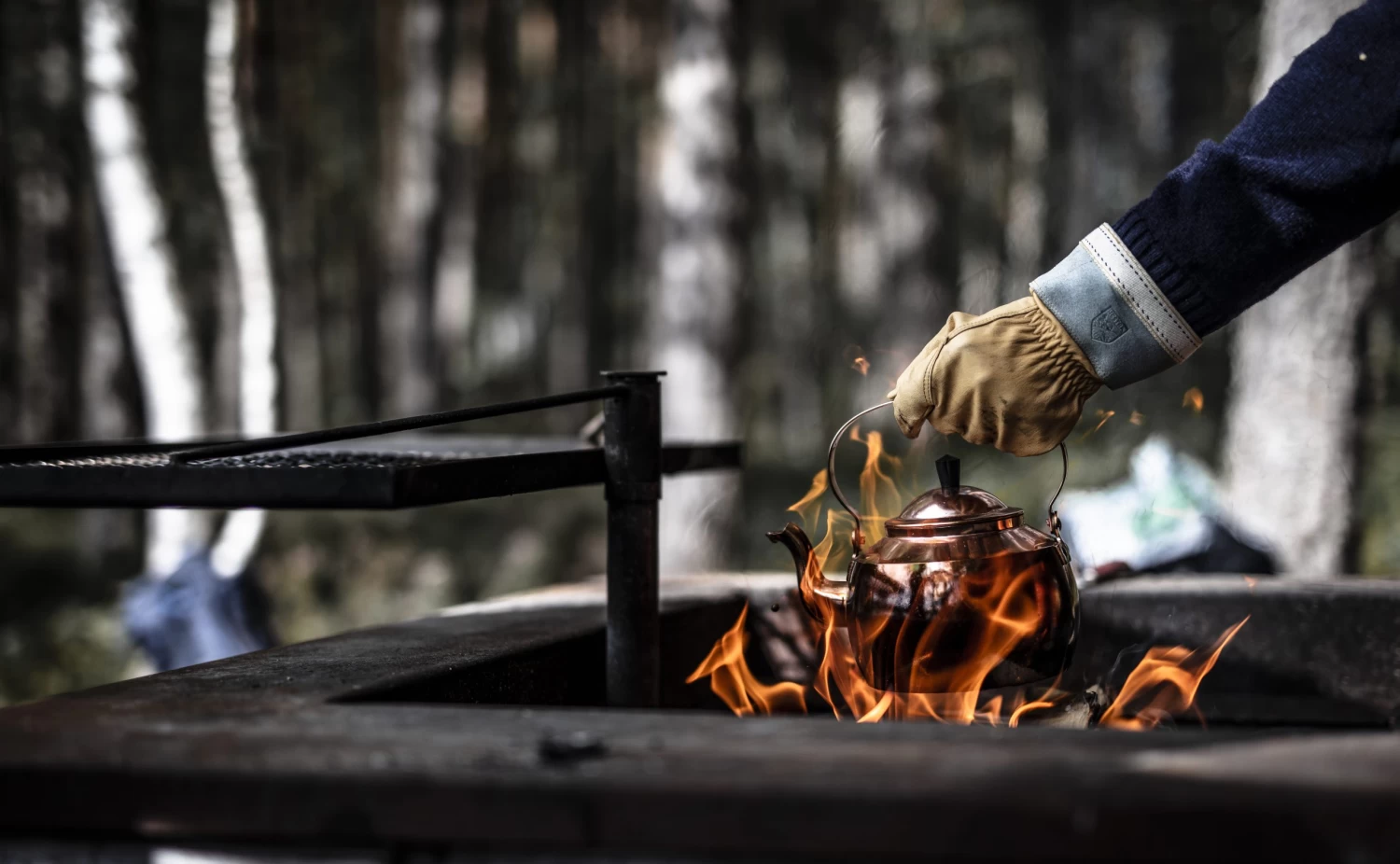 Hestra Skullman 5-finger - Natural Brown 7 Hestra Skullman 5-finger - Natural Brown - Image 5