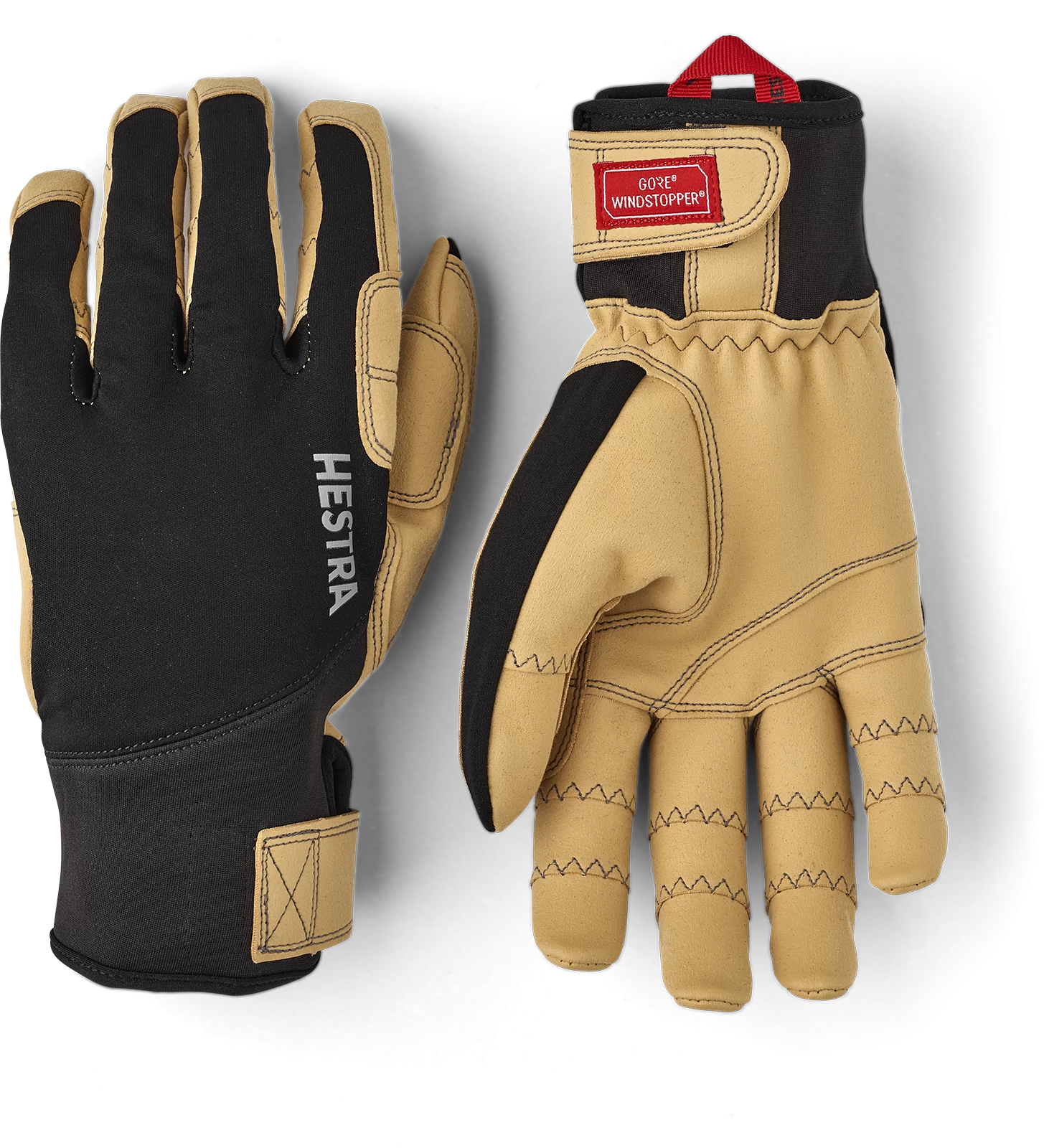 Hestra Ergo Grip Tactility 5-finger - Black 3 Hestra Ergo Grip Tactility 5-finger - Black