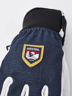 Hestra Army Leather Patrol Jr. 5-finger - Navy -Hestra Store 551 03e24c7a52 32450 280 4 original
