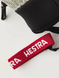 Hestra Army Leather Patrol Jr. 5-finger - Light Grey -Hestra Store 551 2823d27afa 32450 320 5 original