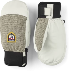 Hestra Army Leather Patrol Jr. Mitt - Light Grey