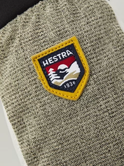 Hestra Army Leather Patrol Jr. Mitt - Light Grey -Hestra Store 552 cf3df6d609 32451 320 3 original