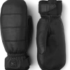 Hestra Alpine Leather Primaloft Mitt - Black -Hestra Store 556 e67e70a673 32511 100 original