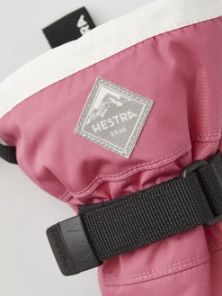 Hestra Gauntlet CZone Jr. Mitt - Fuchsia & Ivory -Hestra Store 558 d60c338709 32531 930030 3 original