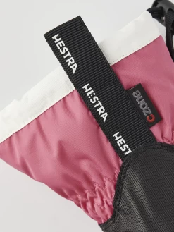 Hestra Gauntlet CZone Jr. Mitt - Fuchsia & Ivory -Hestra Store 558 ecc481cc48 32531 930030 2 original