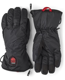 Hestra Heated Liner 5-finger - Black