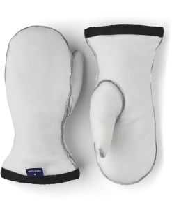 Hestra Heli Ski Liner Mitt - Offwhite
