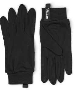 Hestra Silk Liner Touch Point 5-finger - Black