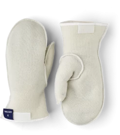 Hestra Pile Lining Mitt - White