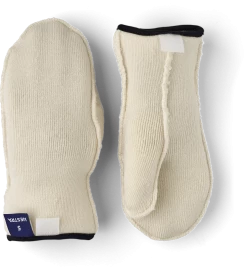 Hestra Fjellvotten Wool Terry Jr. Mitt - Offwhite