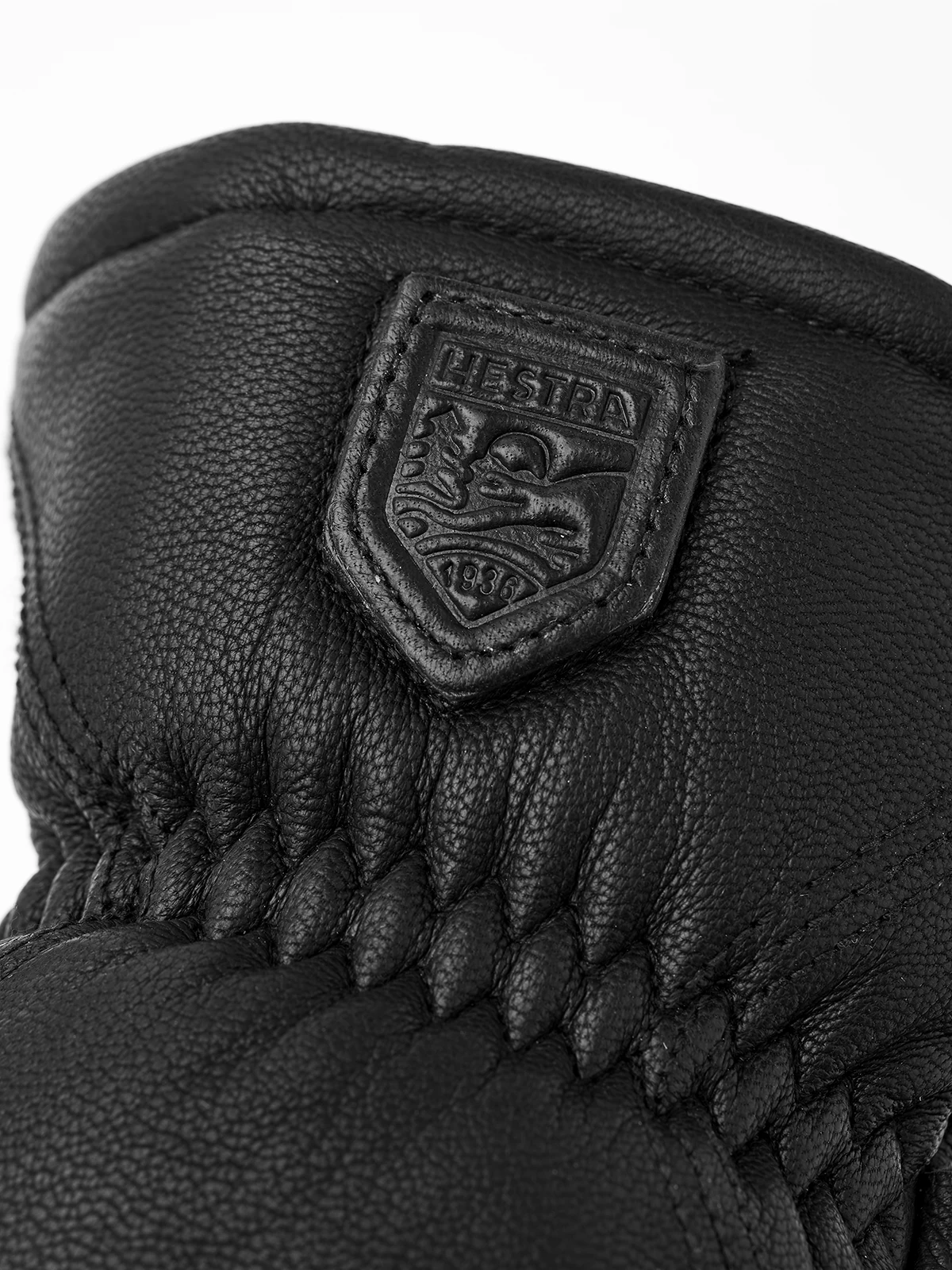Hestra Leather Box Mitt - Black 6 Hestra Leather Box Mitt - Black - Image 4