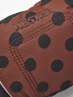 Hestra Baby Zip Long Mitt - Brown Print -Hestra Store 635 a1534f2132 36421 759 4 original