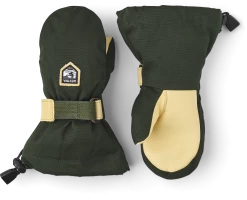 Hestra Abisko Ecocuir Jr. Mitt - Dark Green