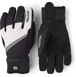 Hestra Tracker Jr. 5-finger - Black Print