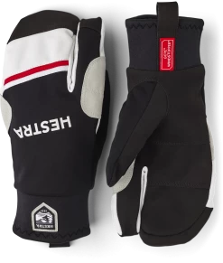Hestra Windstopper Race Tracker 3-finger - Black