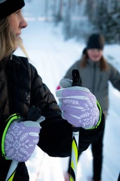 Hestra Women´s XC Primaloft 5-finger - Syringa Print -Hestra Store 650 975ab83118 womens xc primaloft 1 original