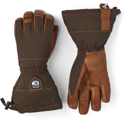 Hestra Hunter´s Gauntlet Czone 5-finger - Dark Forest